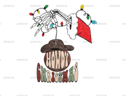 Howdy Christmas-1 DTF Transfer