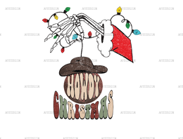 Howdy Christmas-1 DTF Transfer