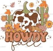 Howdy Fall DTF Transfer