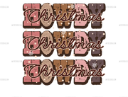 Howdy Howdy Christmas DTF Transfer