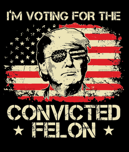 I'm Voting For The Convicted Felon-1 DTF Transfer
