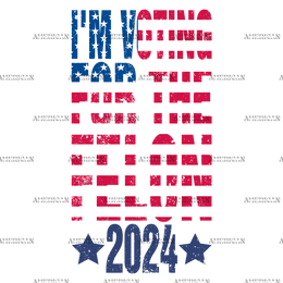 I'm Voting For The Felon 2024 DTF Transfer