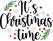 Its Christmas Time DTF Transfer
