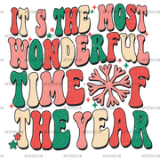 Its The Most Wonderful Time Of The Year-2 DTF Transfer