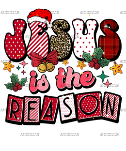 Jesus Is The Reason-1 DTF Transfer
