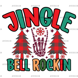 Jingle Bell Rockin-2 DTF Transfer