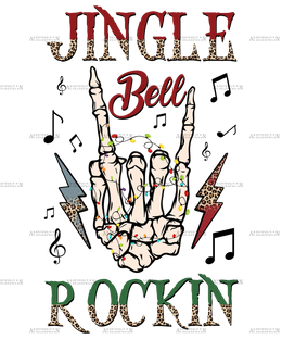 Jingle Bell Rockin DTF Transfer