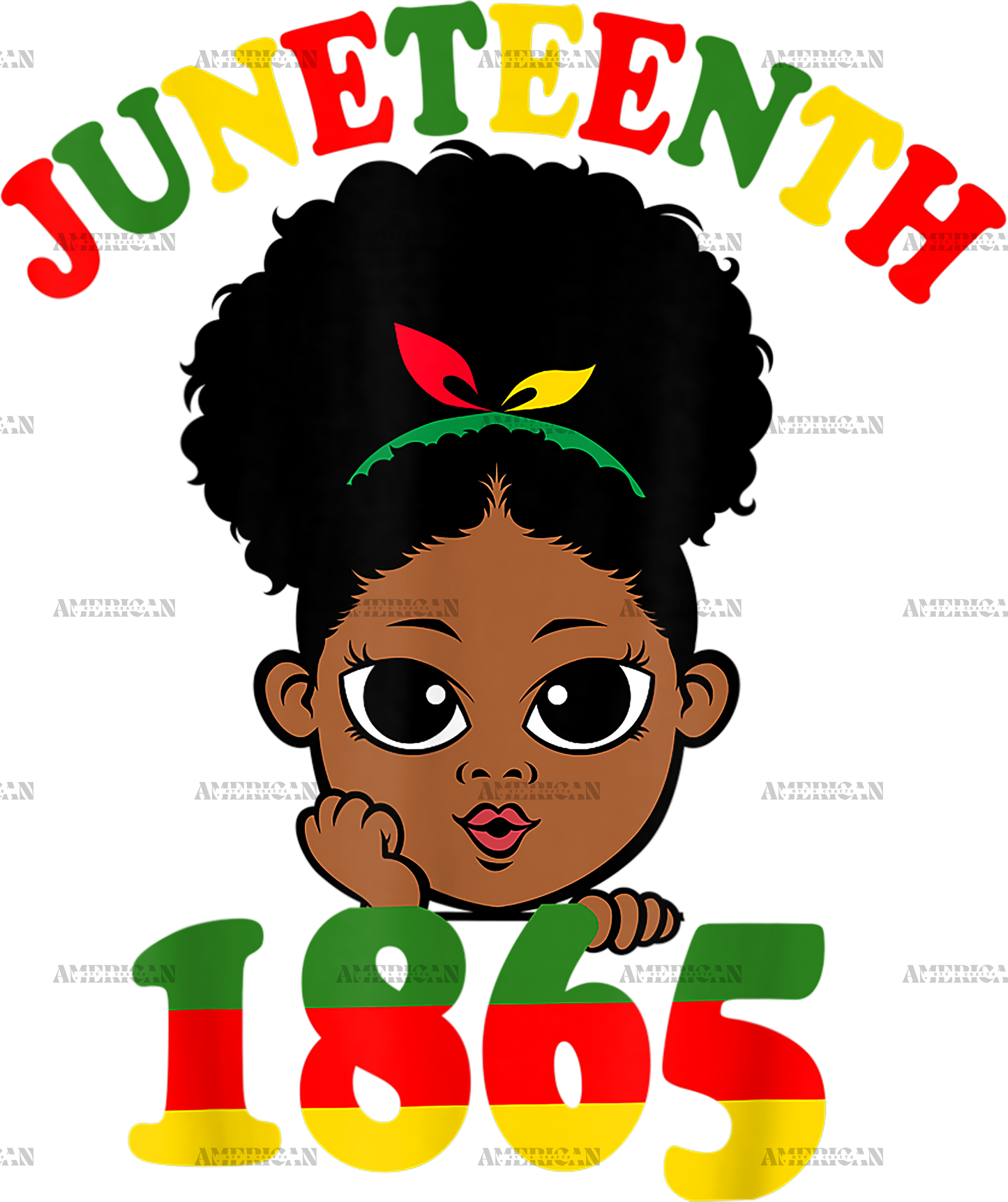 Juneteenth 1865 Child-2 DTF Transfer