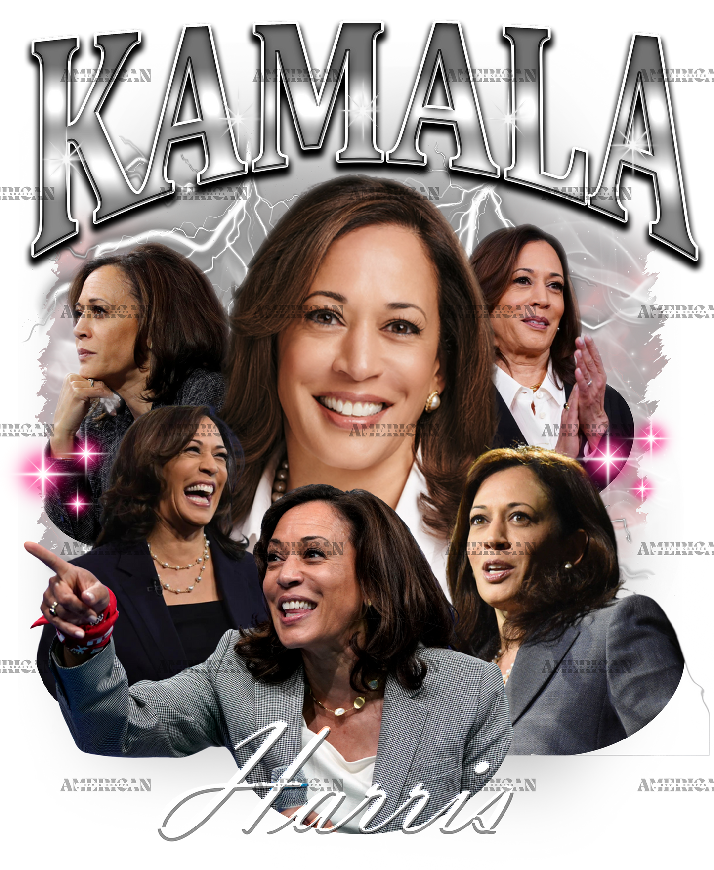 Kamala Harris-2 DTF Transfer