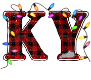 Kentucky Christmas DTF Transfer