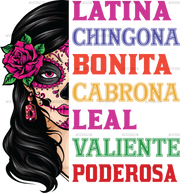 Latina Cabrona Dtf Transfer