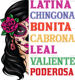 Latina Cabrona Dtf Transfer