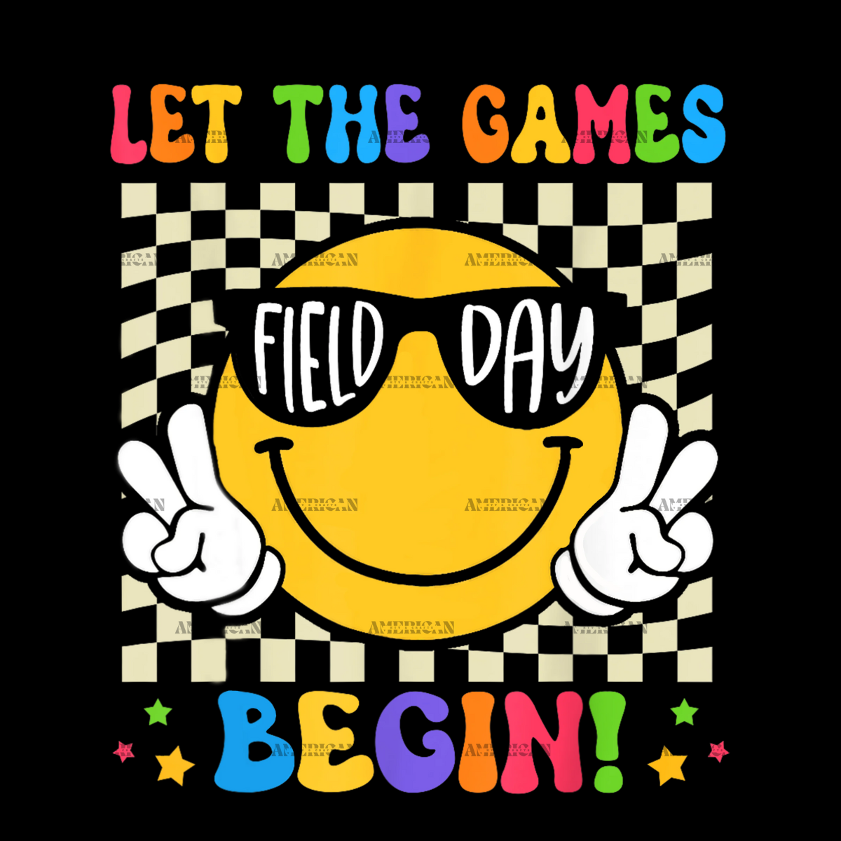 Let The Games Begin Field Day DTF Transfer