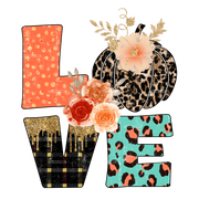 Love Fall-1 DTF Transfer