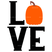 Love Fall-3 DTF Transfer