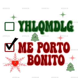 Me Porto Bonito Dtf Transfer