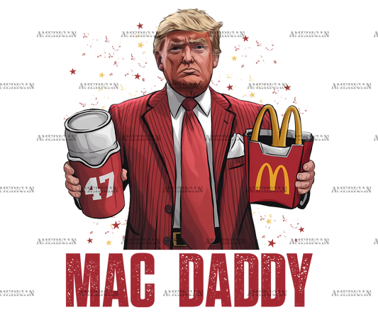 Mac Daddy Trump DTF Transfer