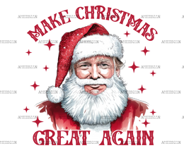 Make Christmas Great Again DTF Transfer