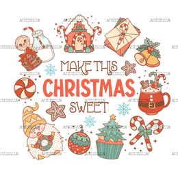 Make This Christmas Sweet DTF Transfer