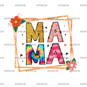 Mama Frame DTF Transfer