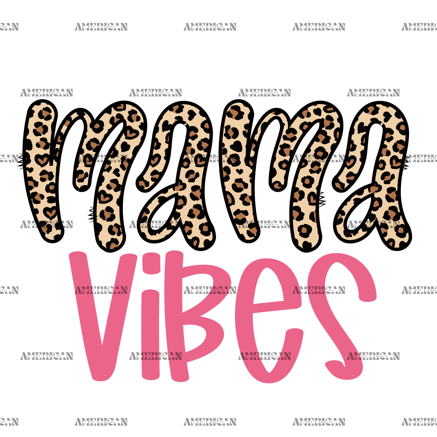 Mama Vibes DTF Transfer