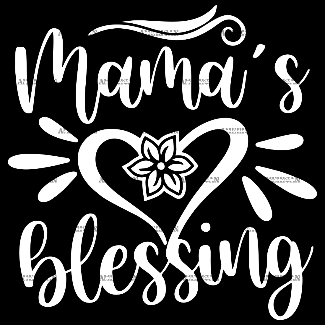 Mama's Blessing DTF Transfer