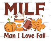 Man I Love Fall-1 DTF Transfer