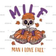 Man I Love Fall-4 DTF Transfer