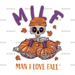 Man I Love Fall-4 DTF Transfer