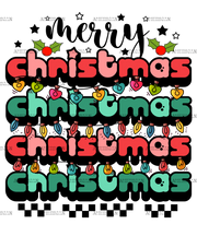 Merry Christmas-11 DTF Transfer
