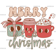Merry Christmas-13 DTF Transfer