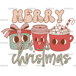Merry Christmas-13 DTF Transfer