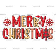 Merry Christmas-14 DTF Transfer