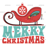 Merry Christmas-17 DTF Transfer