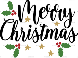 Merry Christmas-2 DTF Transfer