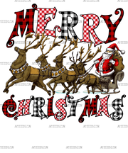 Merry Christmas-20 DTF Transfer