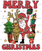 Merry Christmas-21 DTF Transfer