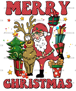Merry Christmas-21 DTF Transfer