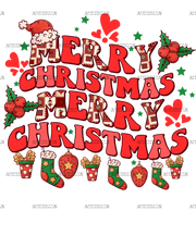 Merry Christmas-22 DTF Transfer