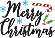 Merry Christmas-3 DTF Transfer