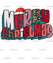 Merry Christmas-6 DTF Transfer