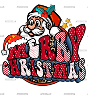 Merry Christmas-7 DTF Transfer
