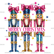 Merry Christmas Nutcracker-3 DTF Transfer