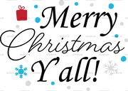 Merry Christmas Yall-2 DTF Transfer