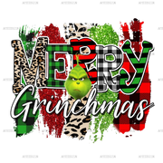 Merry Grinchmas-1 DTF Transfer