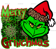 Merry Grinchmas DTF Transfer