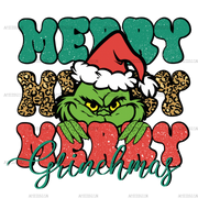 Merry Merry Grinchmas DTF Transfer