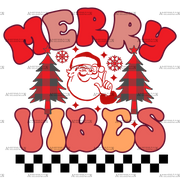 Merry Vibes-2 DTF Transfer