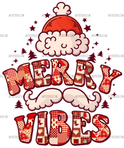 Merry Vibes-4 DTF Transfer
