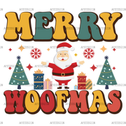 Merry Woofma-1 DTF Transfer